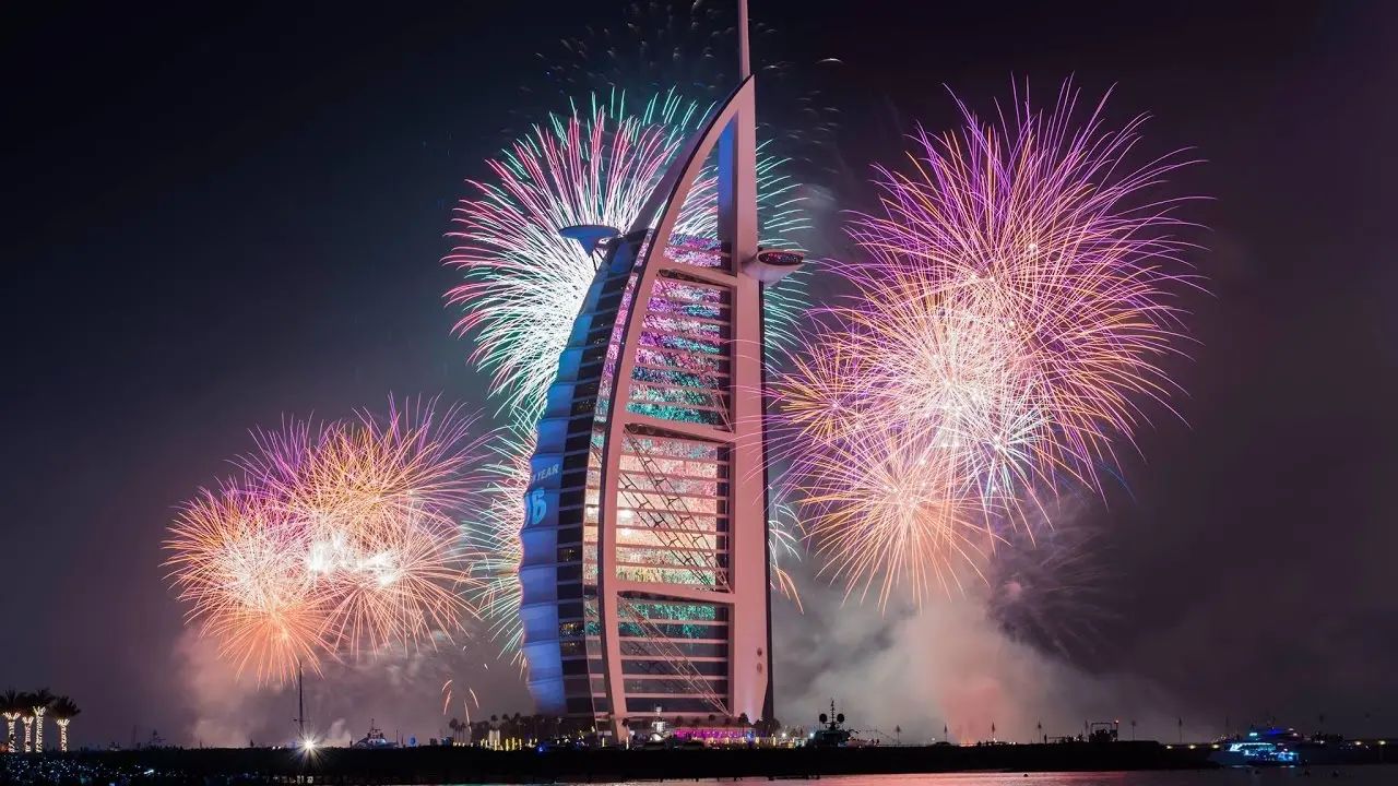 Dubai New Year's Eve Fireworks