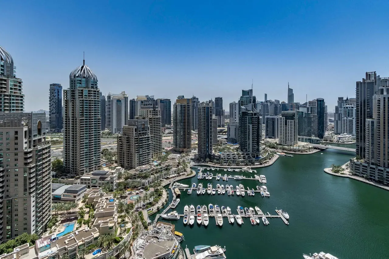 Dubai Marina Skyline
