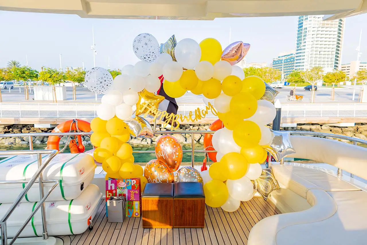 Yacht Birthday Party
