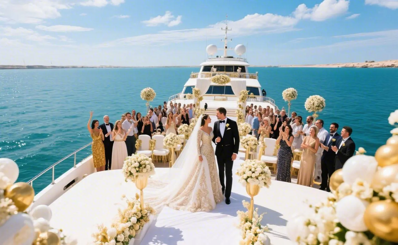 yacht wedding