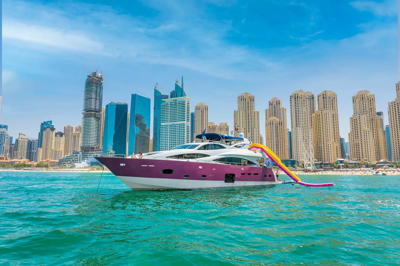 Choose an affordable rental yacht in Dubai and take a trip to the sea.