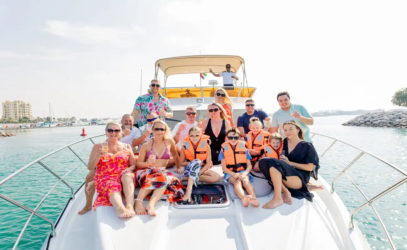 Rent an exclusive yacht Dubai for a family vacation at sea.