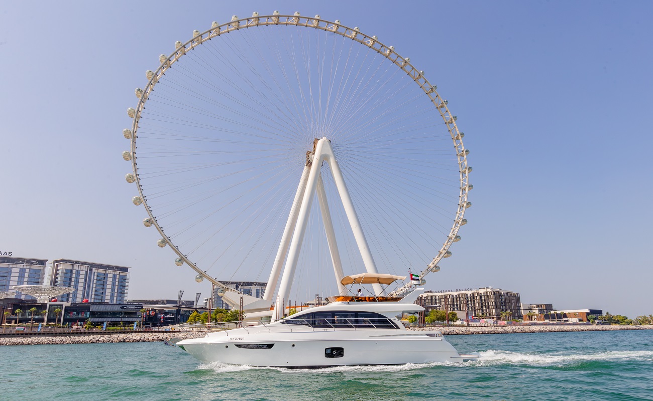 Choose private yacht Dubai for a journey at sea.