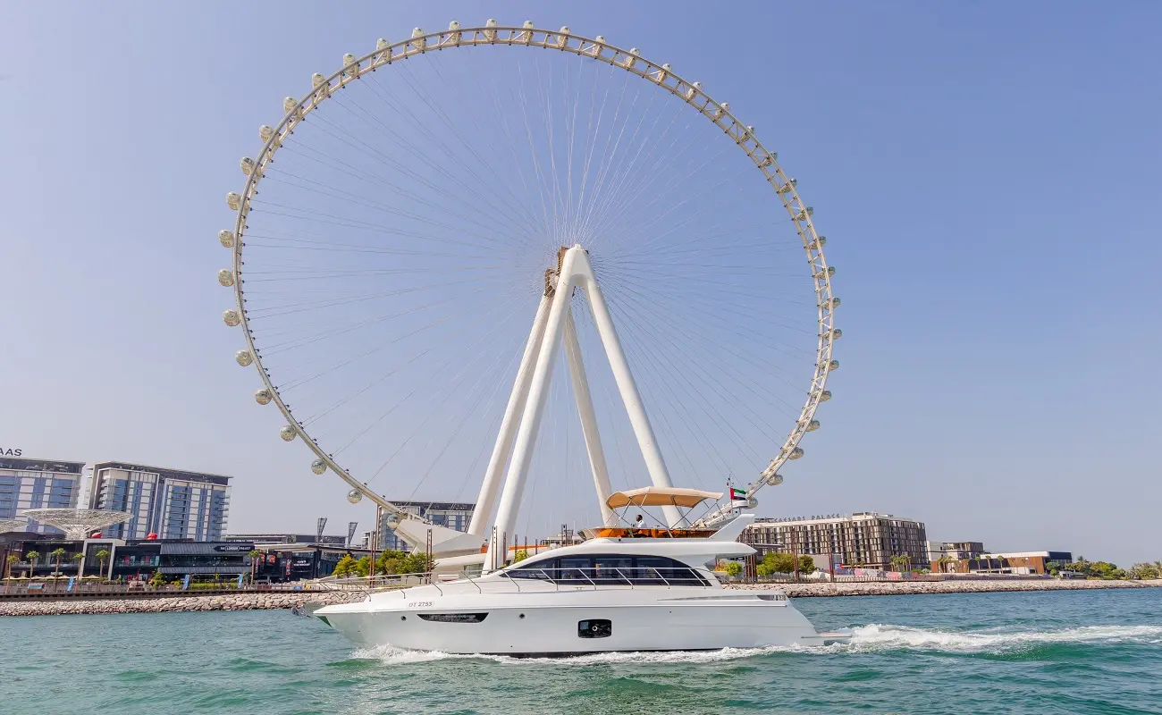 Choose private yacht Dubai for a journey at sea.