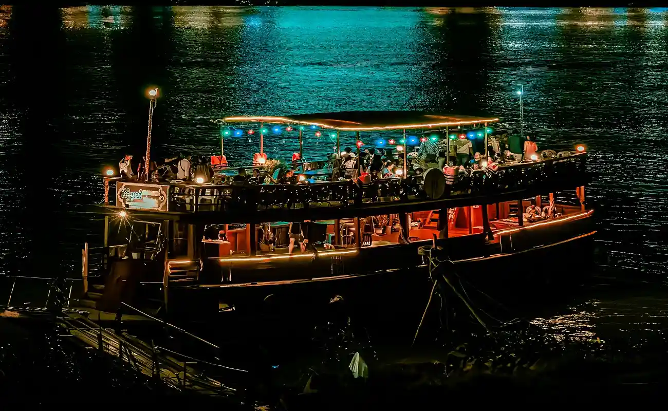 Experience a sea excursion on a Dubai gugu boat.