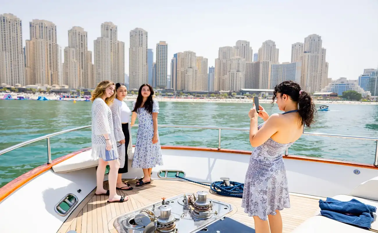 Yacht ride Dubai is not only a unique travel experience, but also a great photography opportunity.