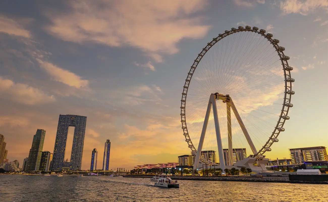 See the Ain Dubai during a Dubai Marina boat tour!