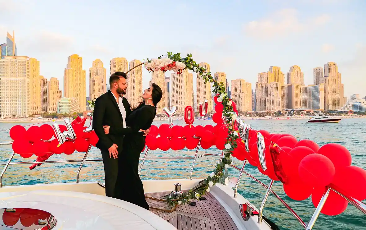 Romantic Wedding Ceremonies on Board Yacht Wedding Dubai