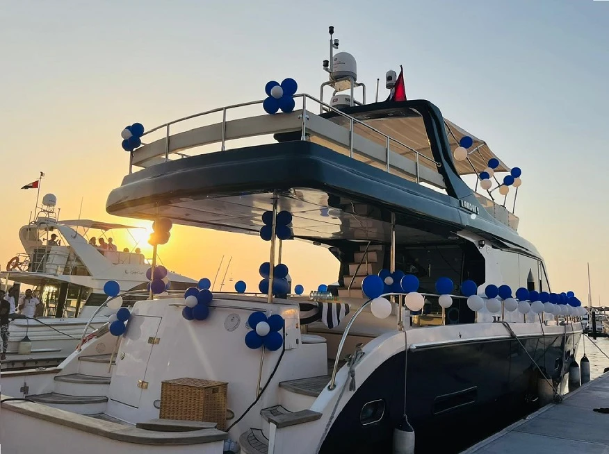 New Year Party Yacht Theme Decoration