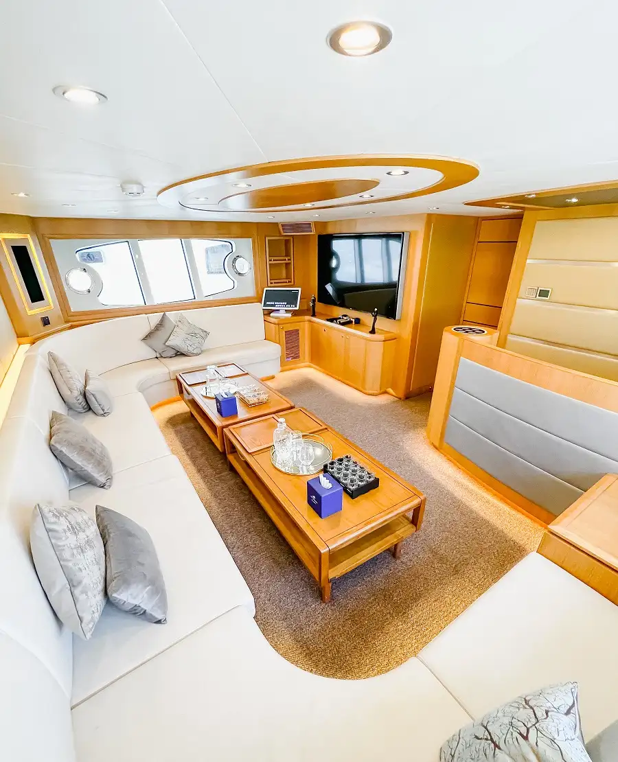 Dubai Luxury Yacht Interior Design