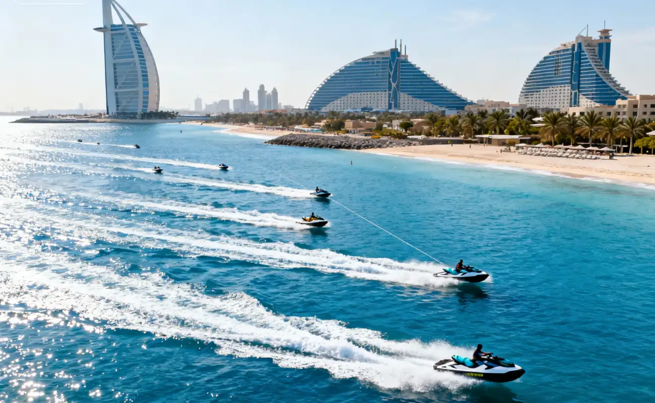 Dubai Coastline Jet Ski Panorama Tour