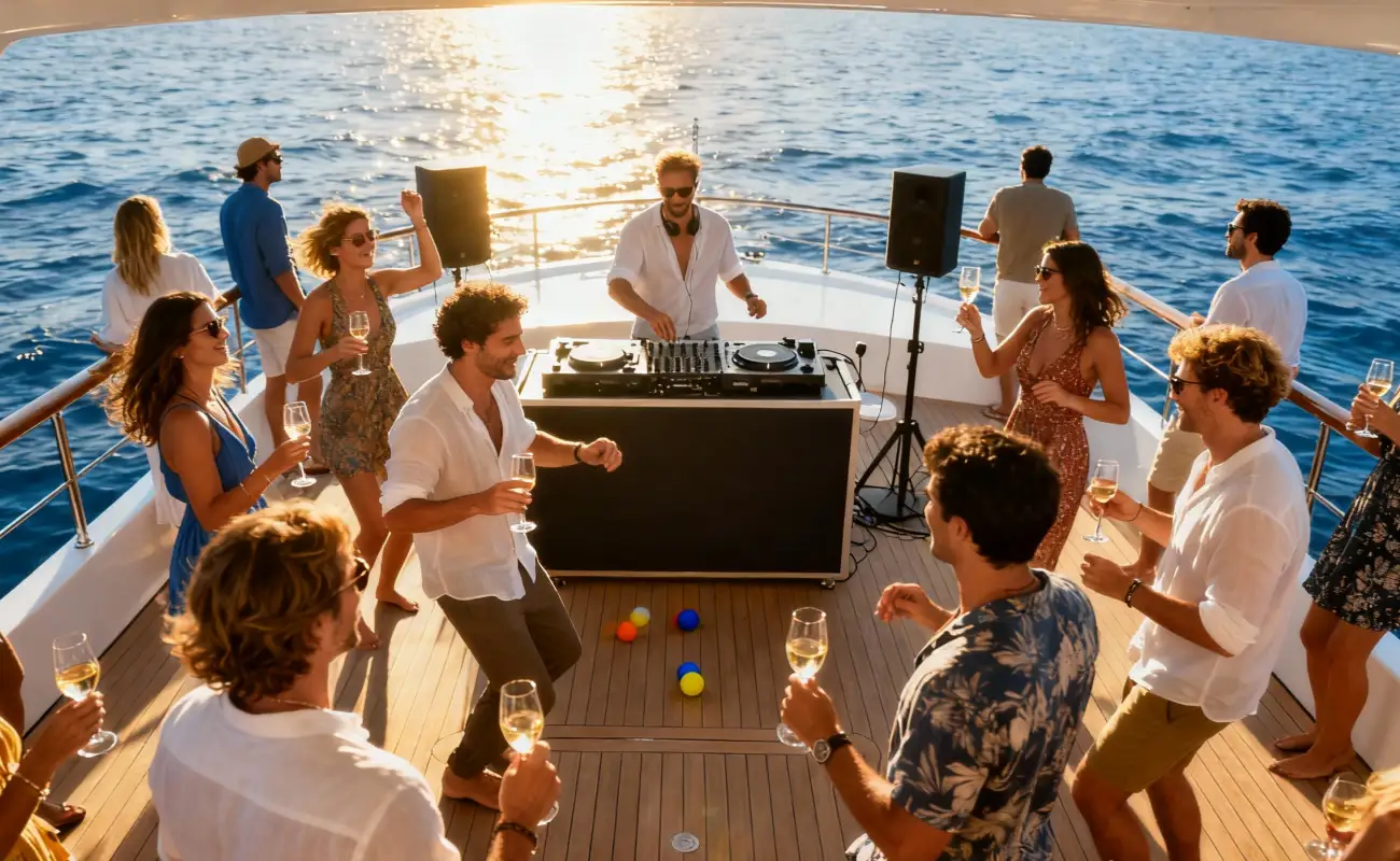 Yacht Party Dubai Music