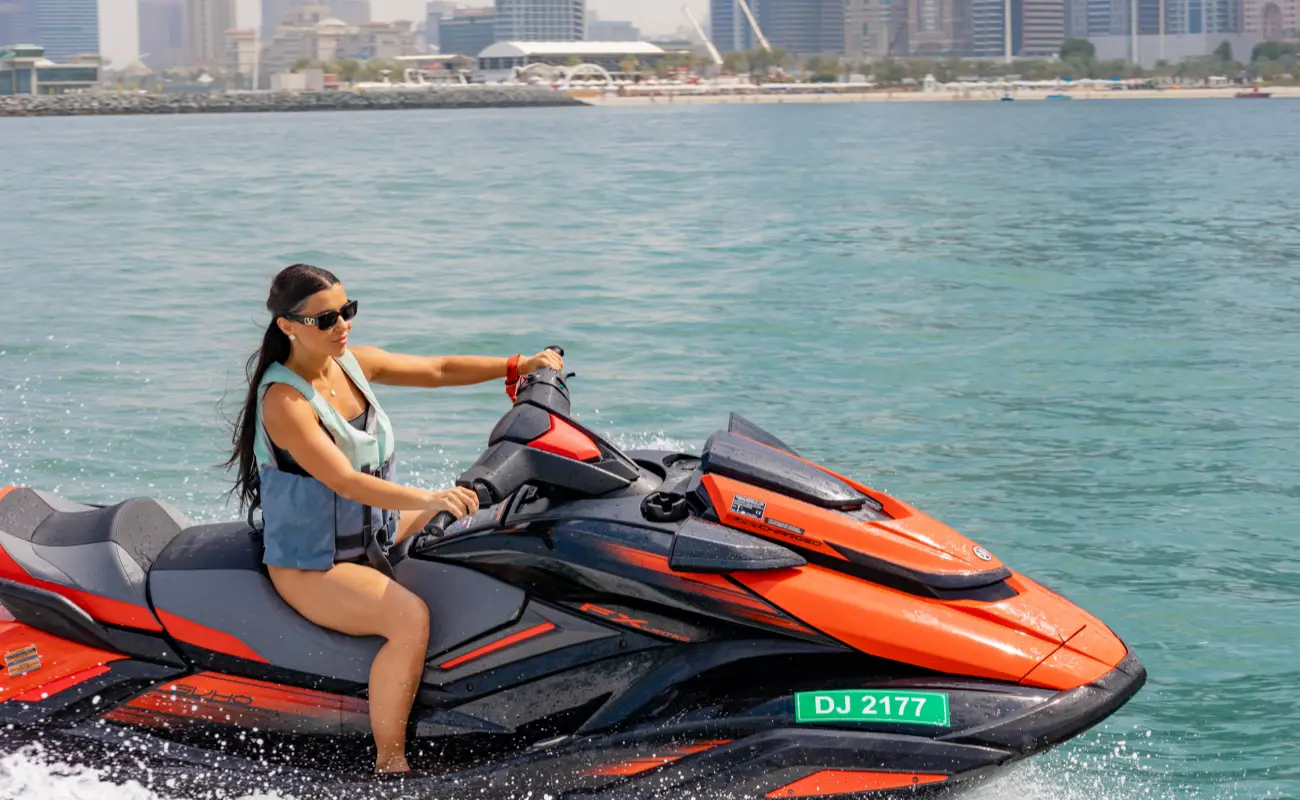 Enjoy Jet Skis at Yacht Party Dubai