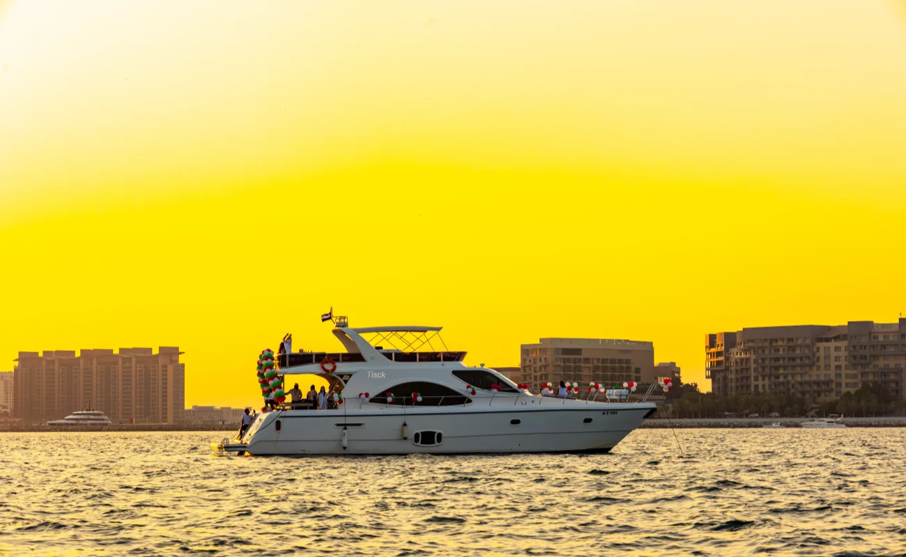 Yacht Rental Surprise Proposal Cruise in Dubai
