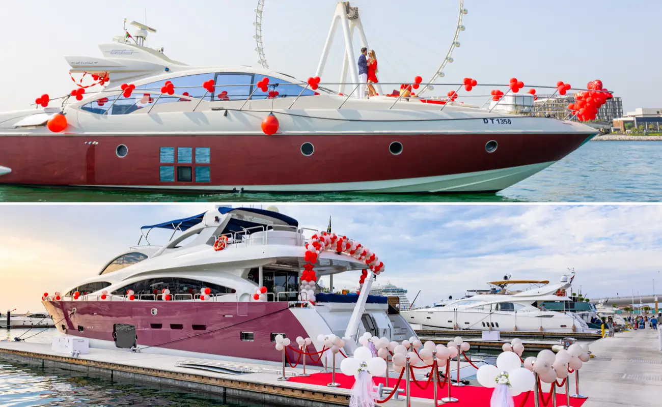 Honeymoon Yacht Dubai