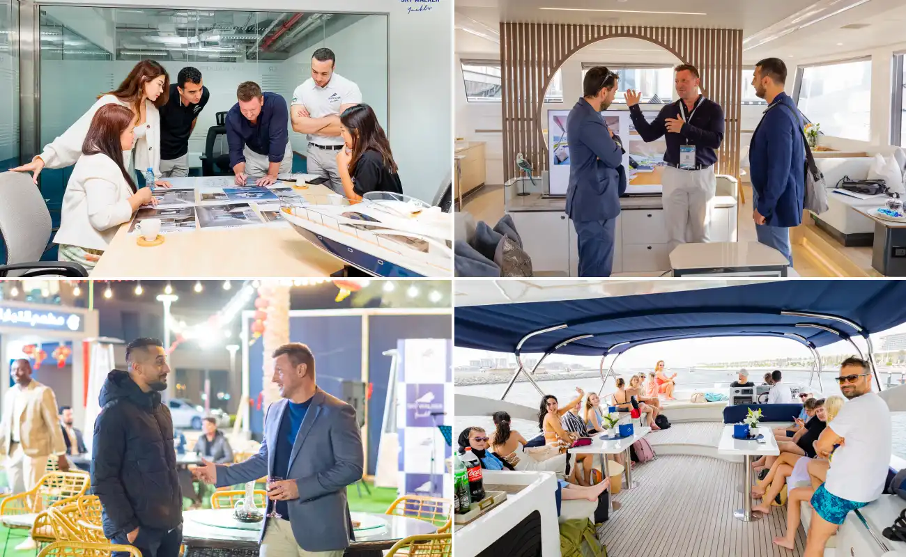 Dubai Yacht Hire Corporate Event Types