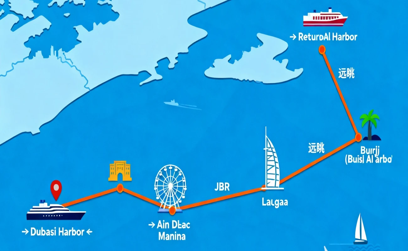 2-Hour Dubai Marina Dinner Cruise