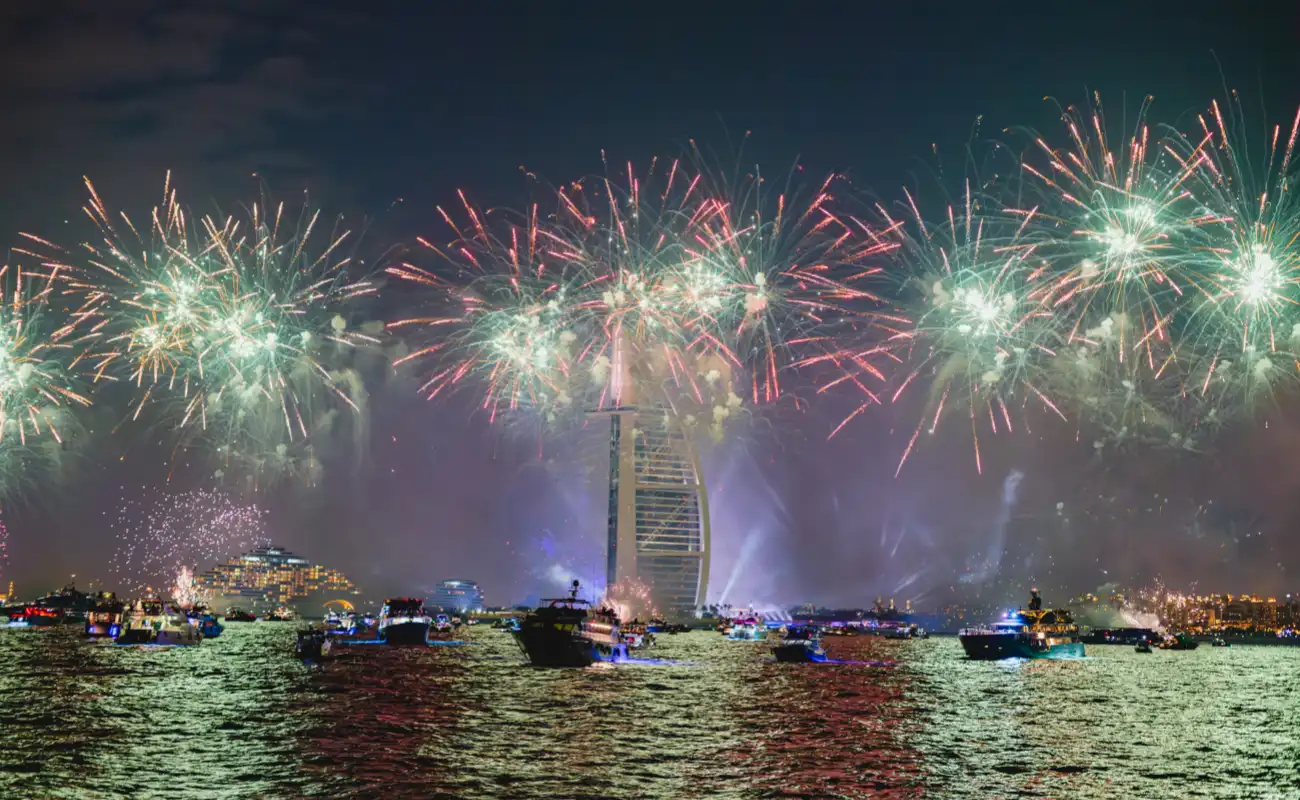 Dubai New Year Fireworks