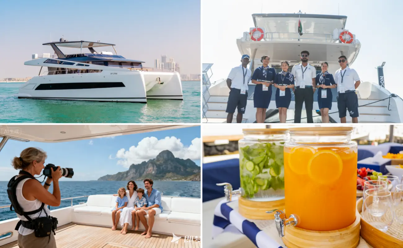 Yacht Rental Dubai with Photographer Package