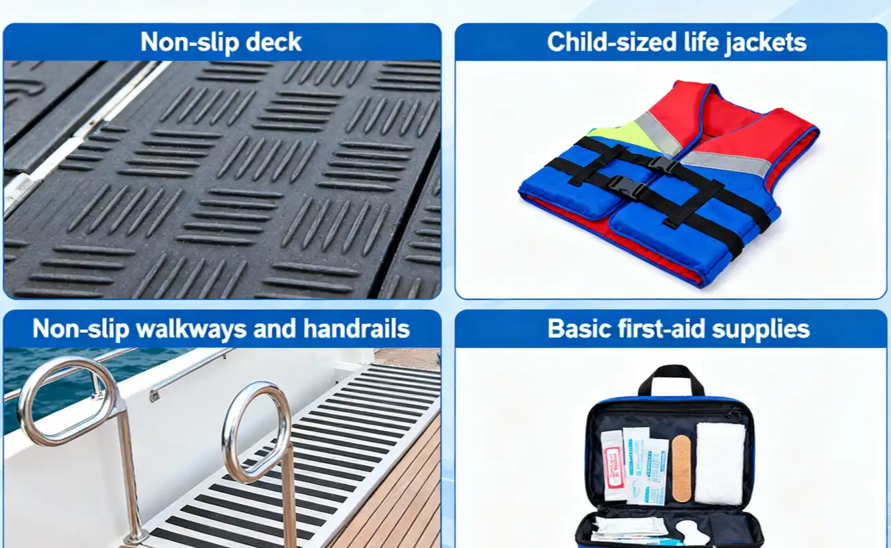 Family Safety on Yacht in Dubai