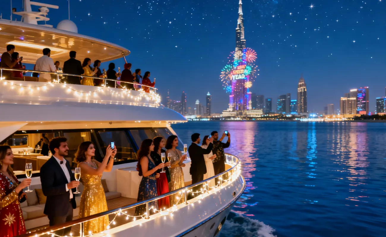 Dubai New Year's Eve Yacht Party 2026