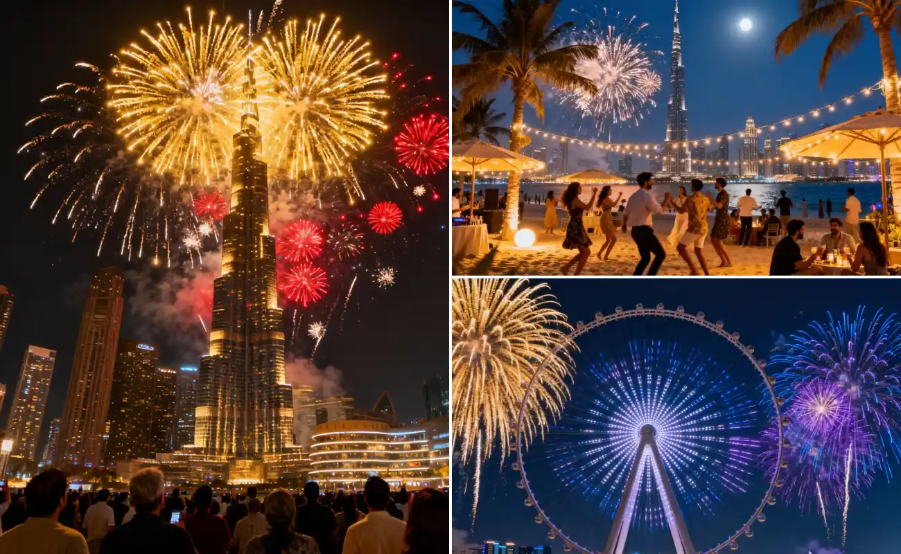 Best Places to View Dubai's New Year's Eve Fireworks