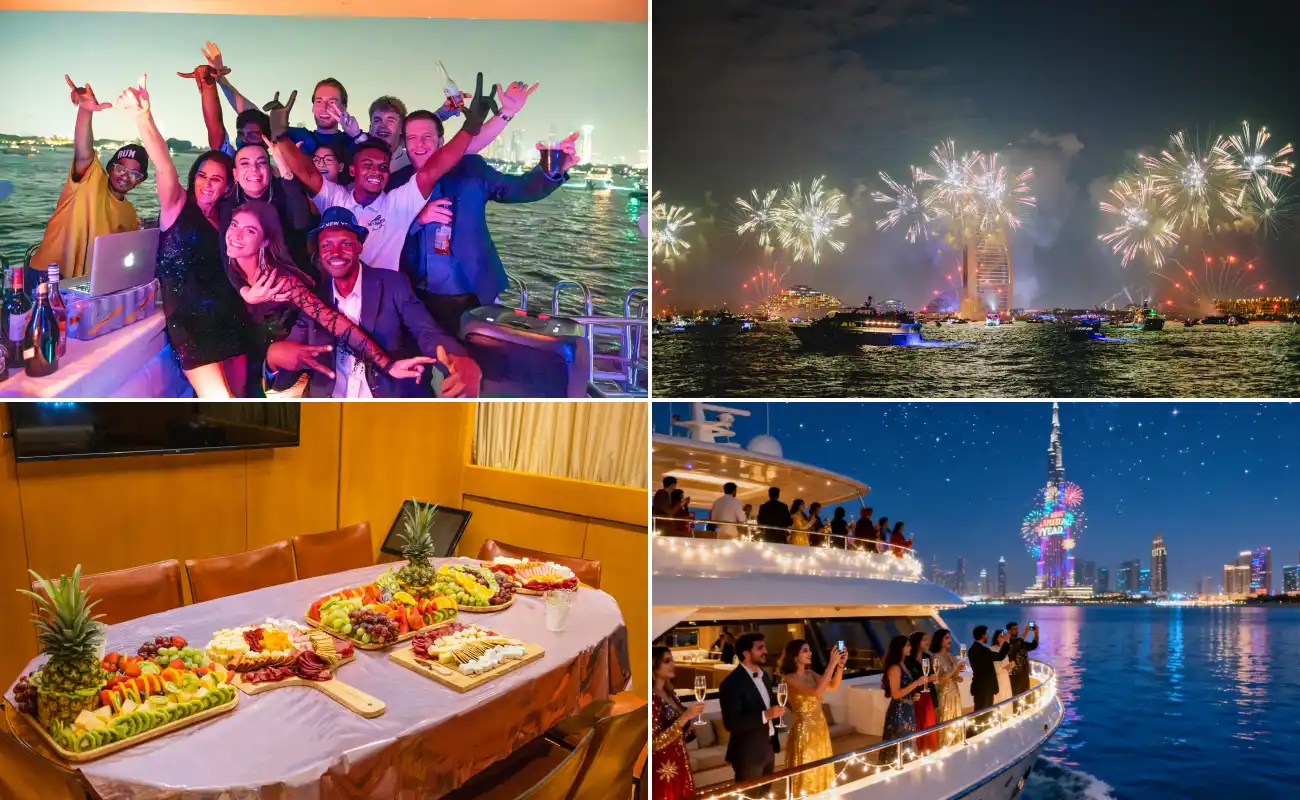 Dubai New Year's Eve Events on the Water
