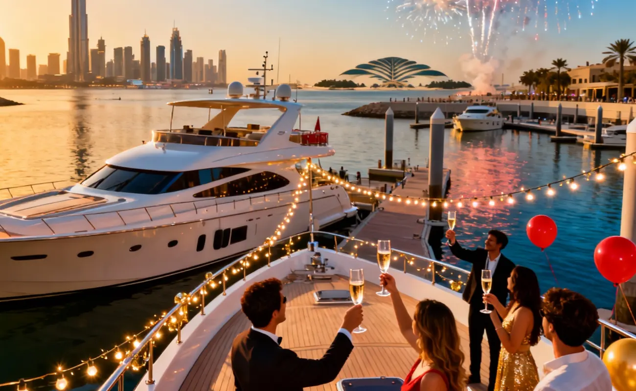 NYE Fireworks Cruise Dubai
