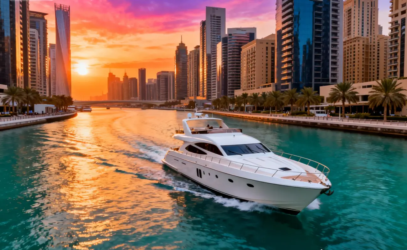 Dubai Marina Yacht Sunset Cruise