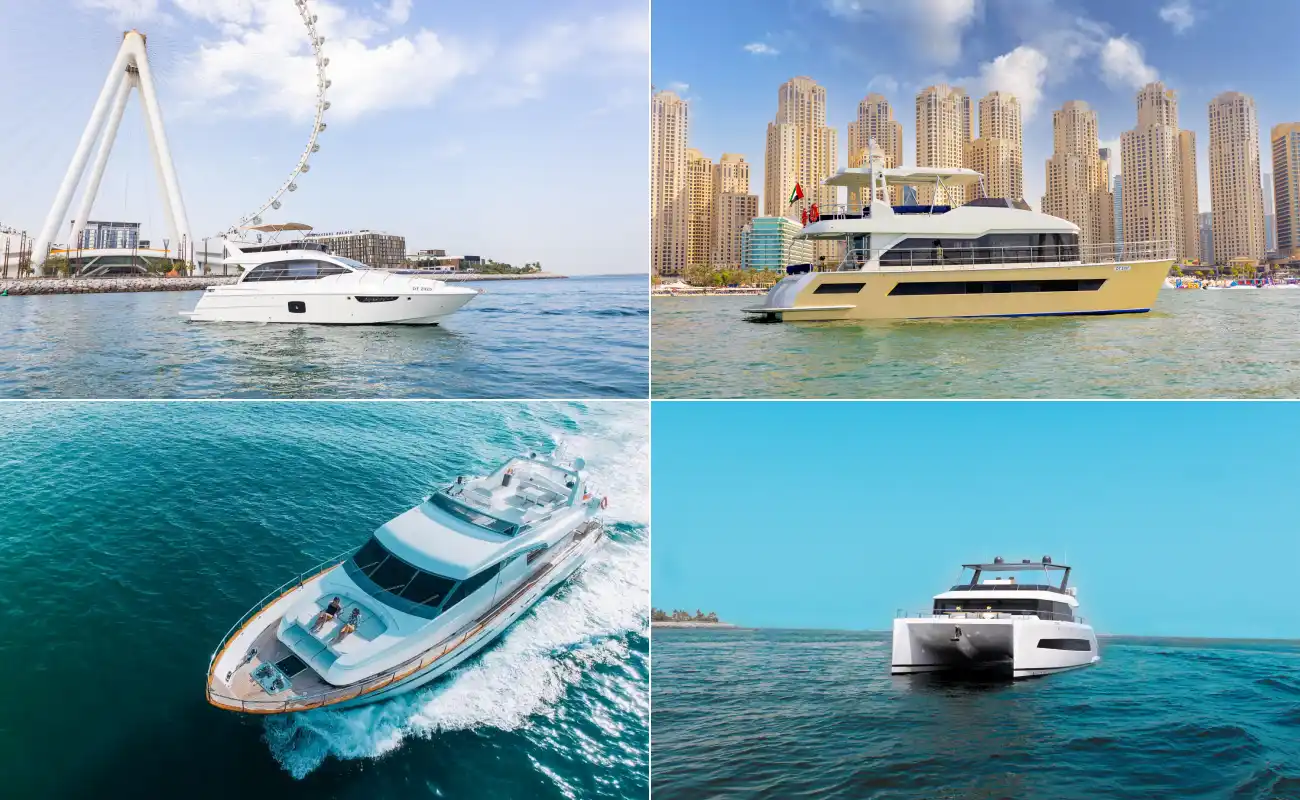 Private Yacht Hire at Dubai Marina at Various Price Points