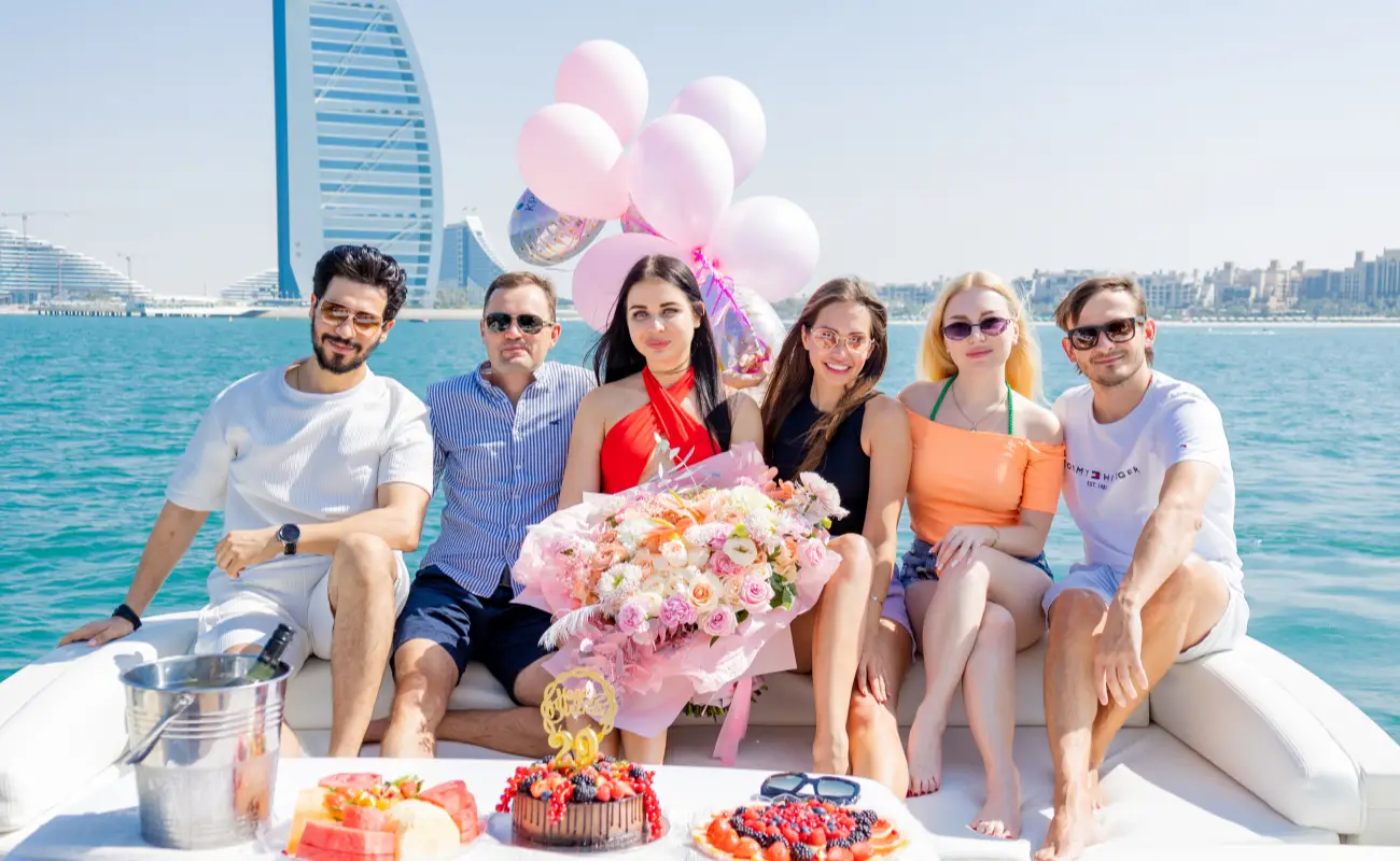 Dubai Marina Private Yacht Proposal Package