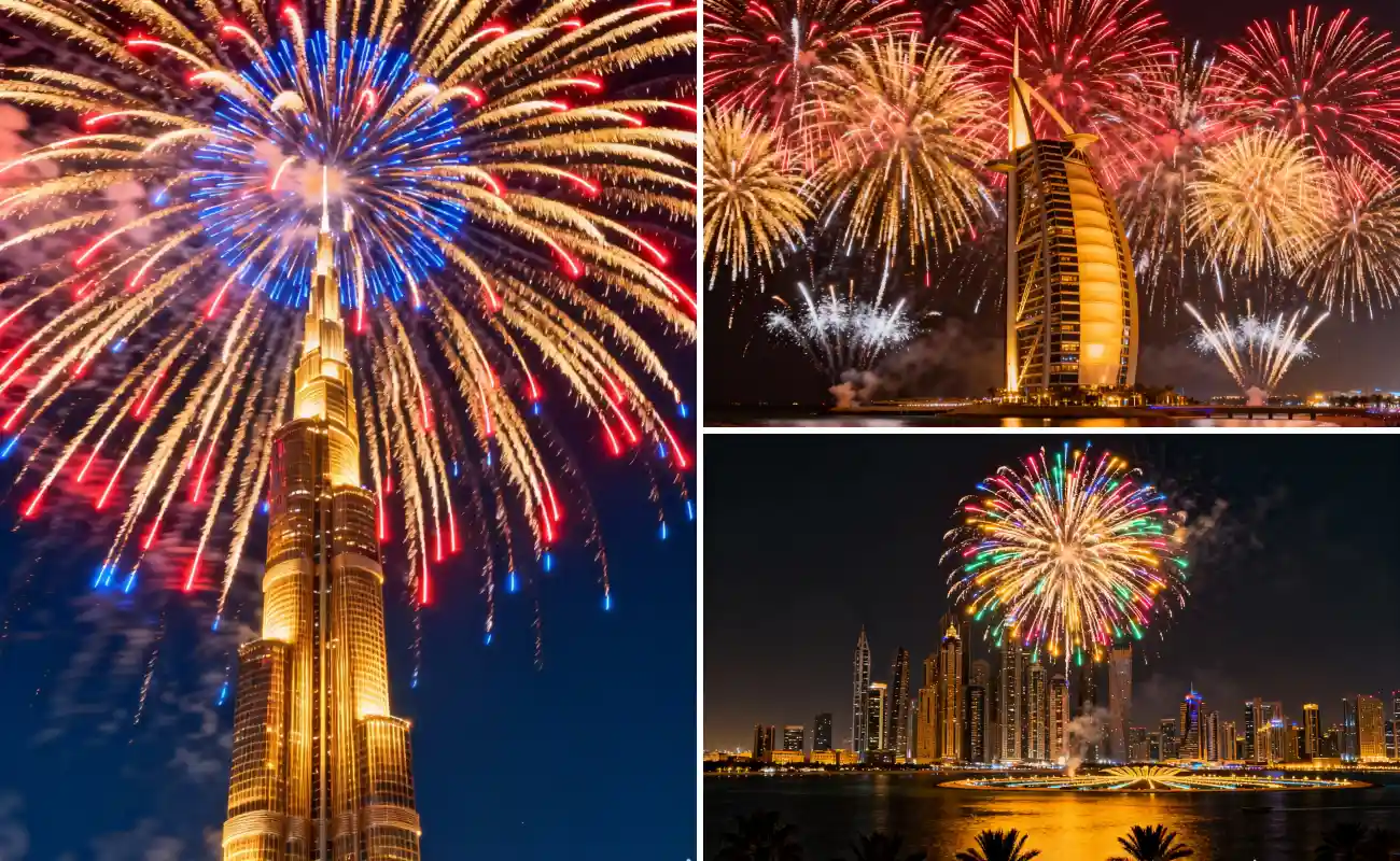 Best Fireworks Viewing Spots on Private Yachts Dubai