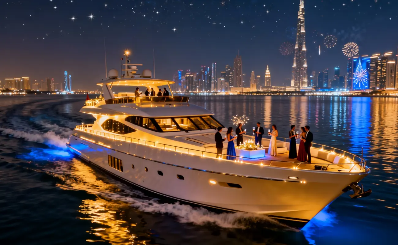 Dubai New Year Yacht Cruise