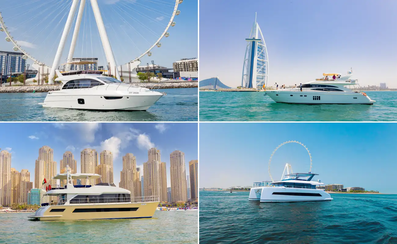 Dubai Yacht Rental for New Year Celebrations