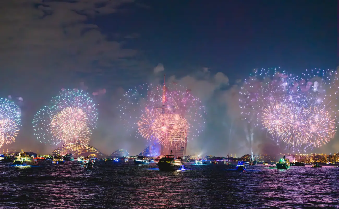 Yacht New Year Celebration Cruise in Dubai