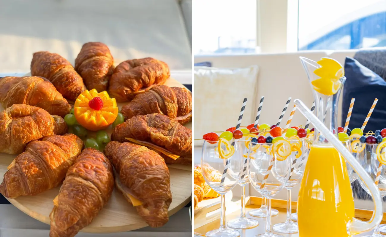 Dubai Morning Yacht Cruise with Breakfast