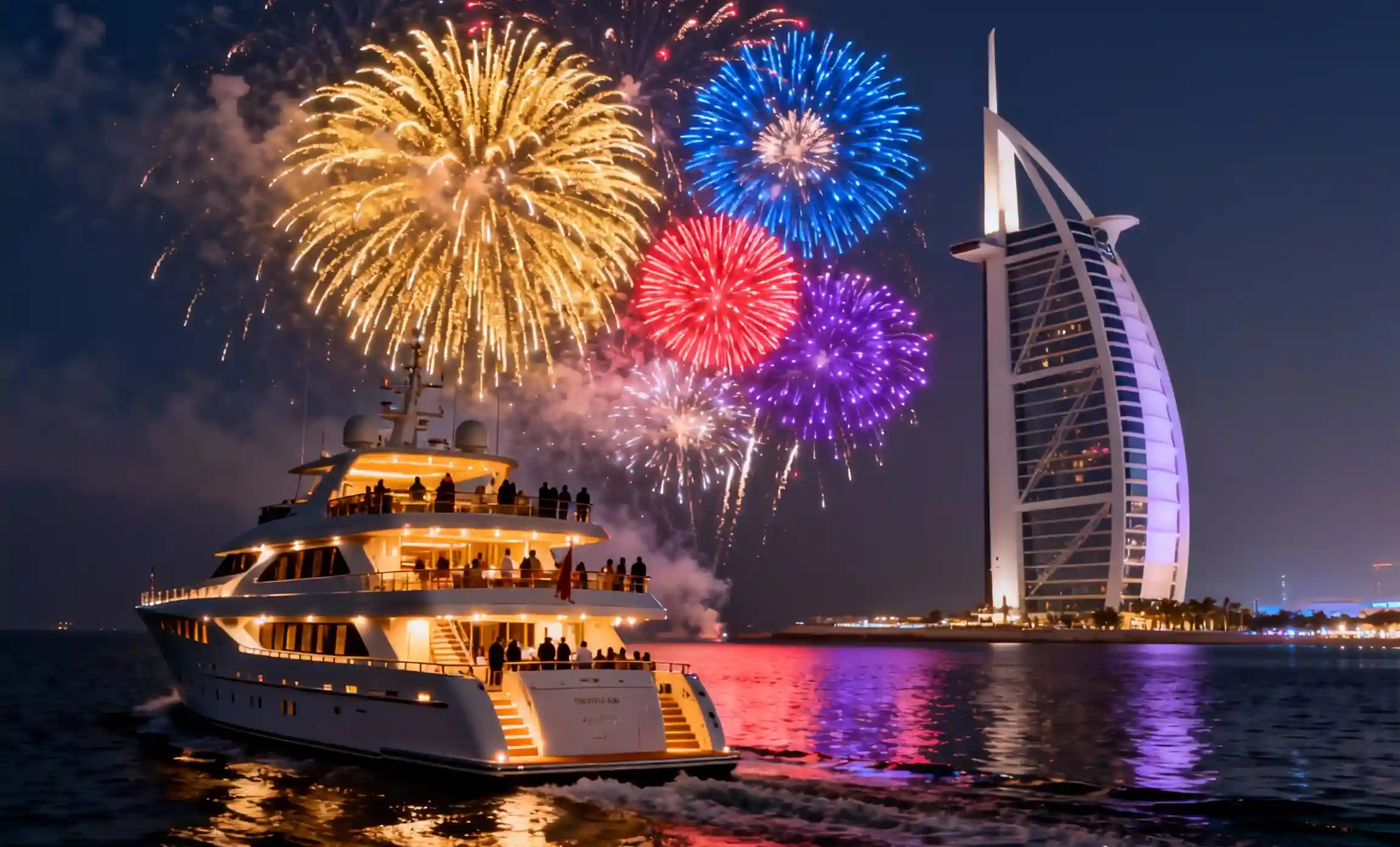 2026 Dubai Fireworks Cruise Yacht Packages