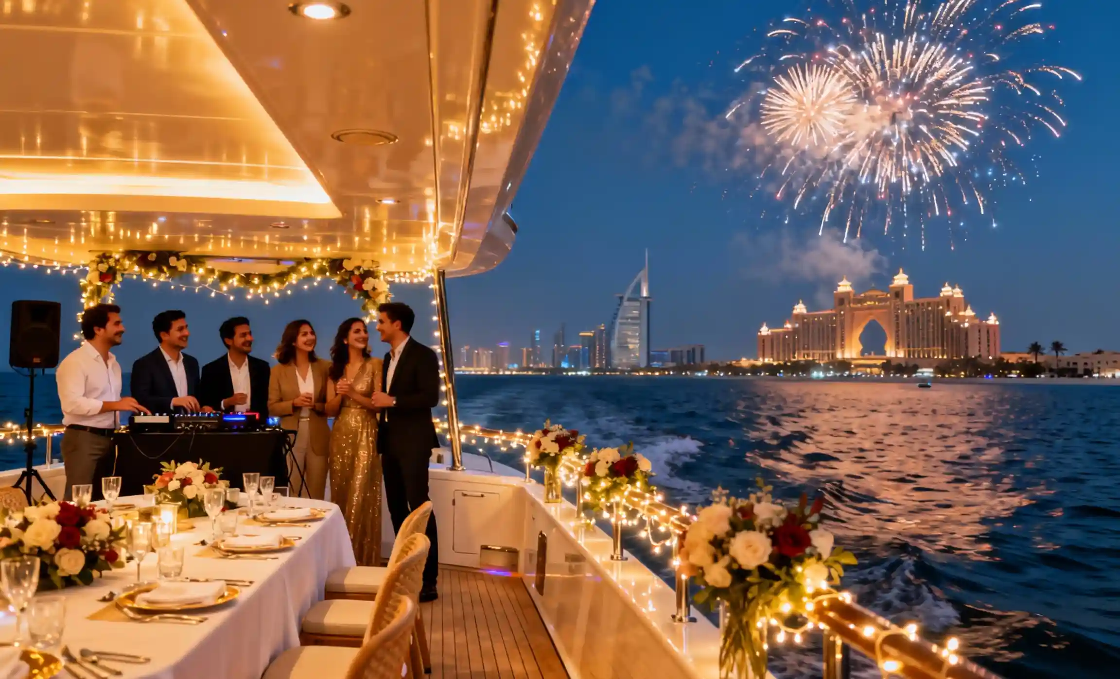 Dubai Private Yacht New Year's Eve Celebration