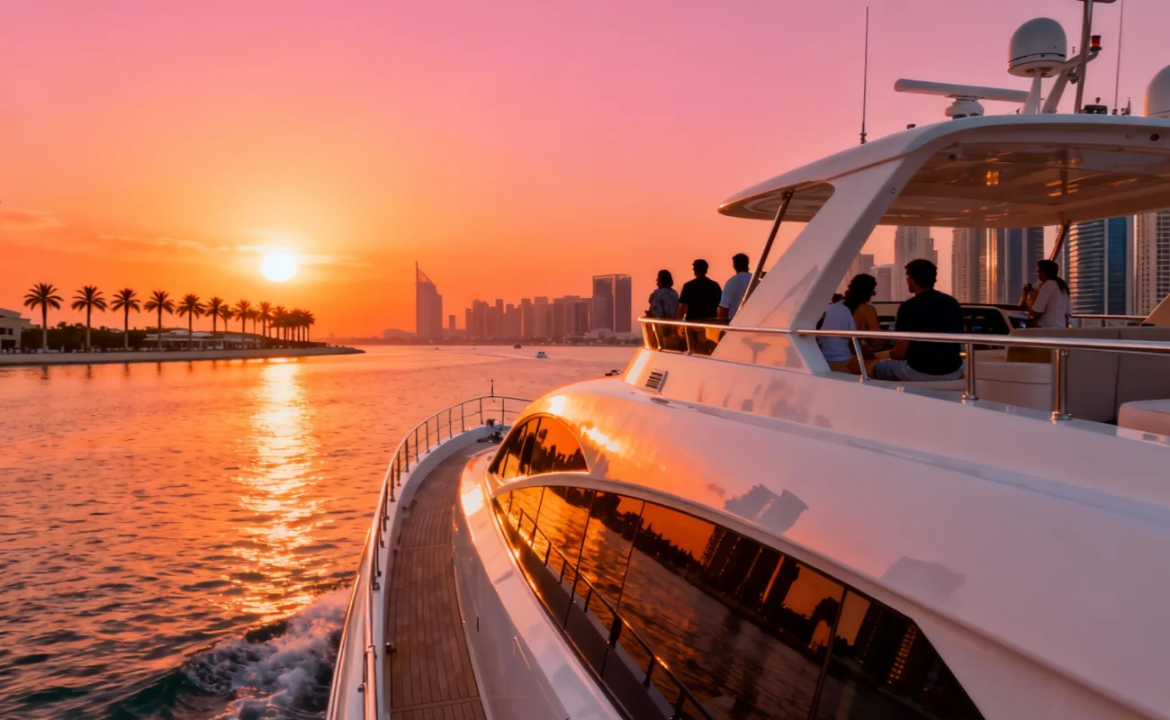 Dubai Yacht Sunset Cruise