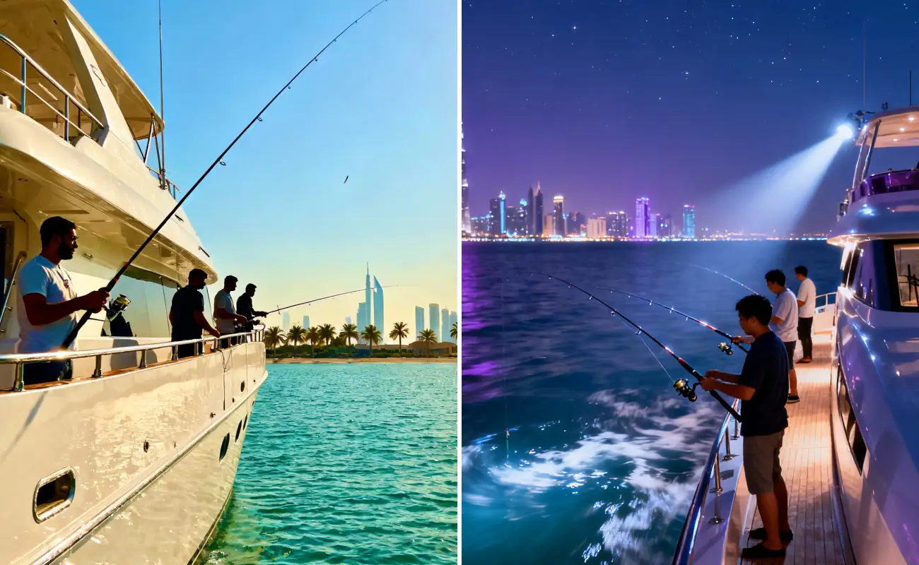 Types of Fishing Yacht Charters in Dubai