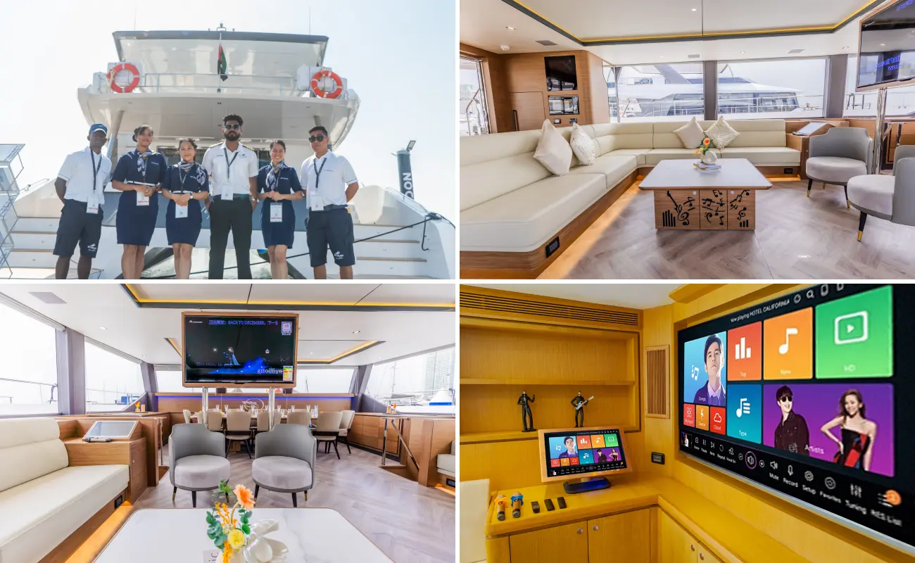 Dubai Corporate Event Yacht Package Inclusions