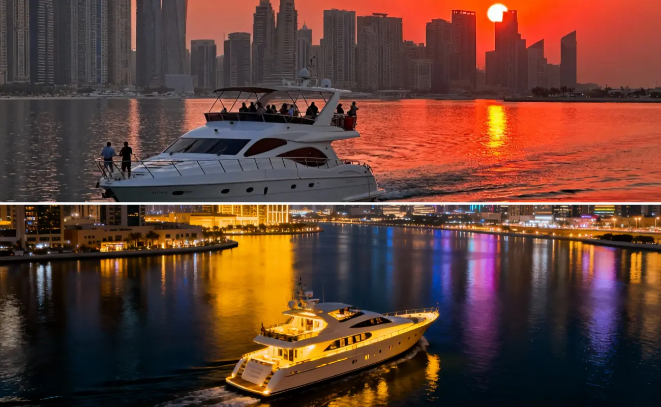 Romantic Boat Cruises Routes in Dubai