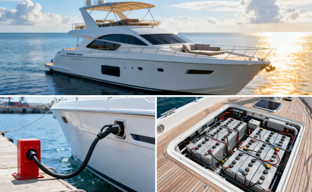 Key Electrical Components on a Modern Yacht