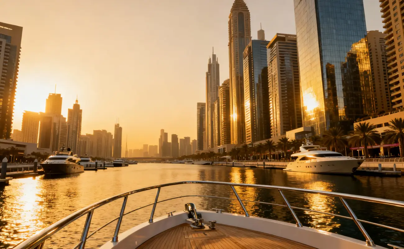Photo Shoot for Dubai Yacht Rental
