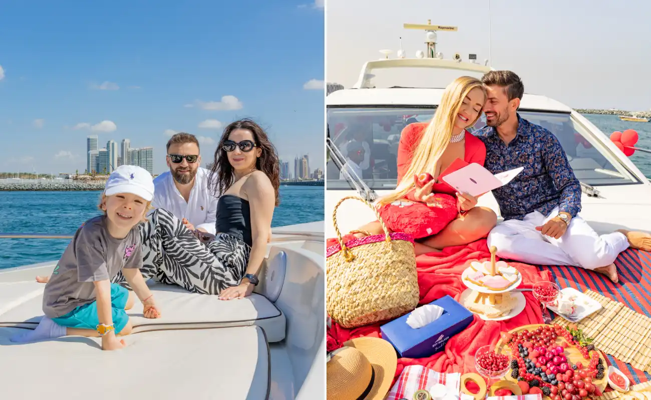 Dubai Private Yacht Charter for Sightseeing and Special Occasions