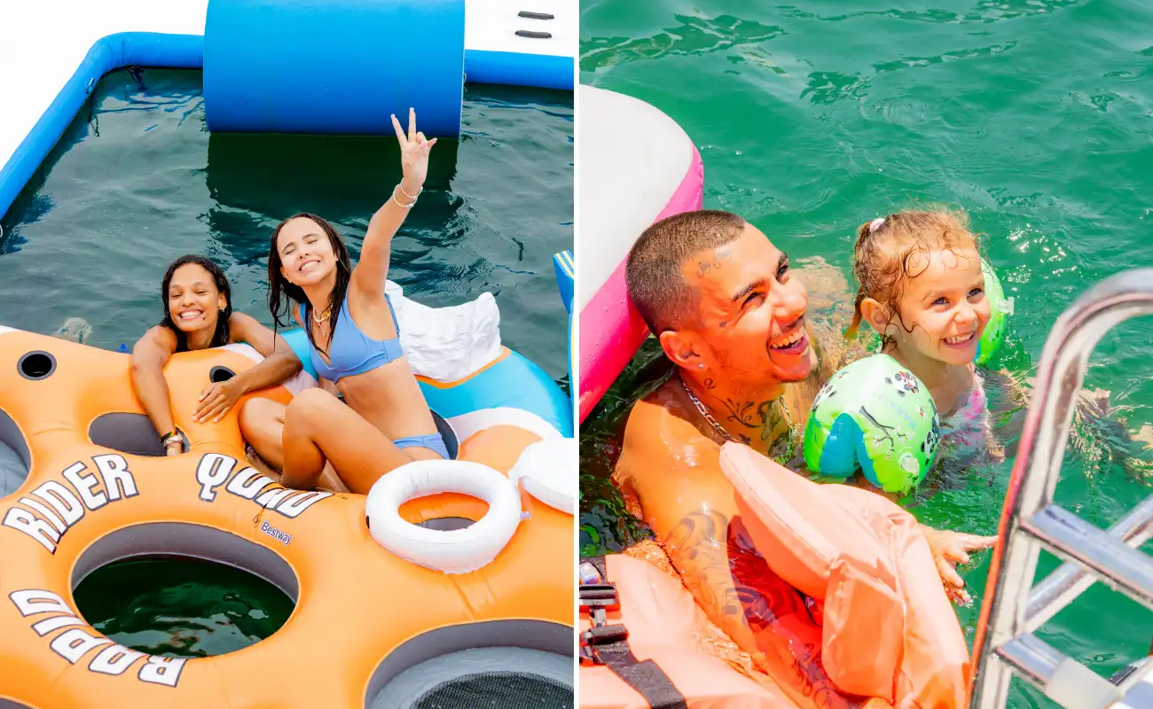 Dubai Yacht Charter with Water Sports