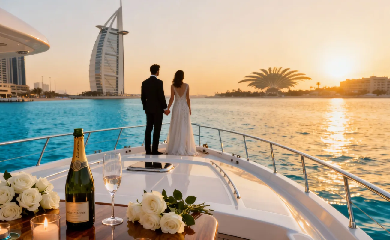 Yacht Rental Dubai for Your Anniversary