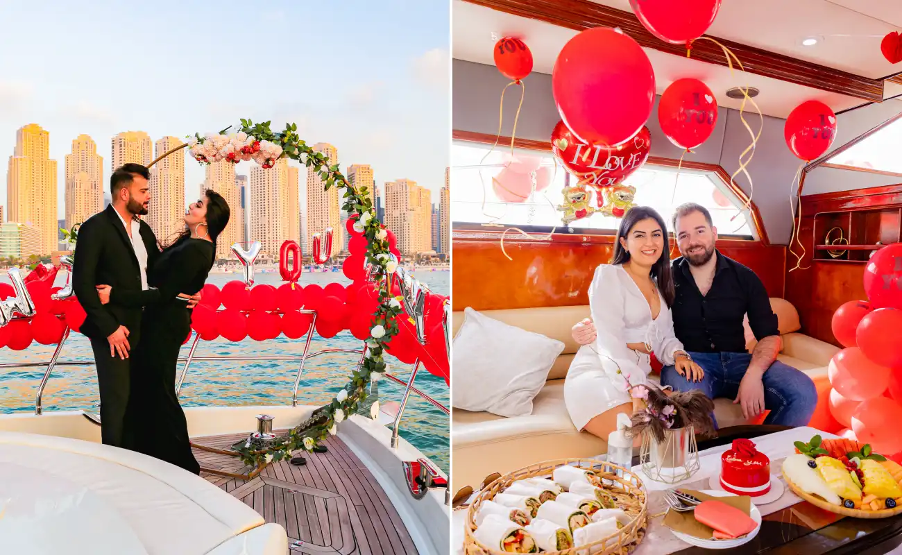 Dubai Anniversary Yacht Charter