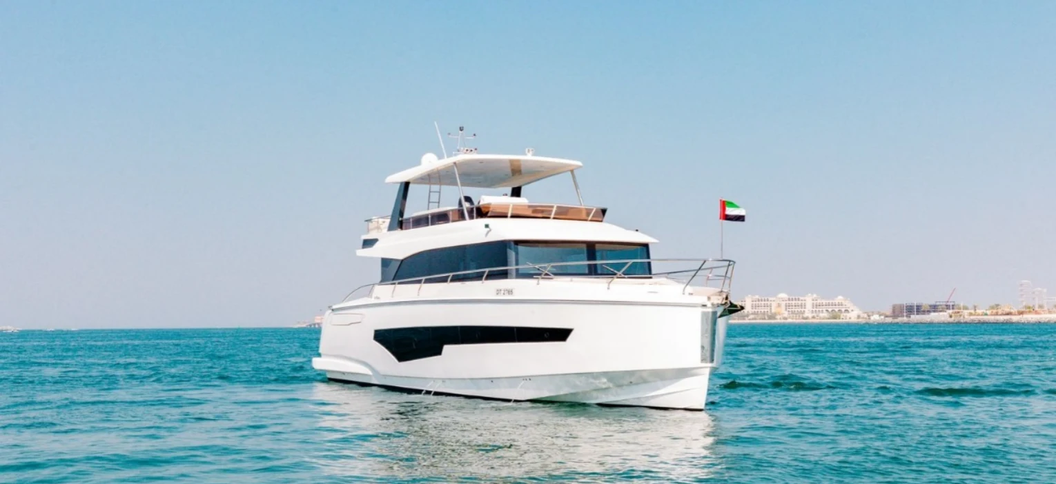 sleek yacht for dubai marina luxury yacht tour