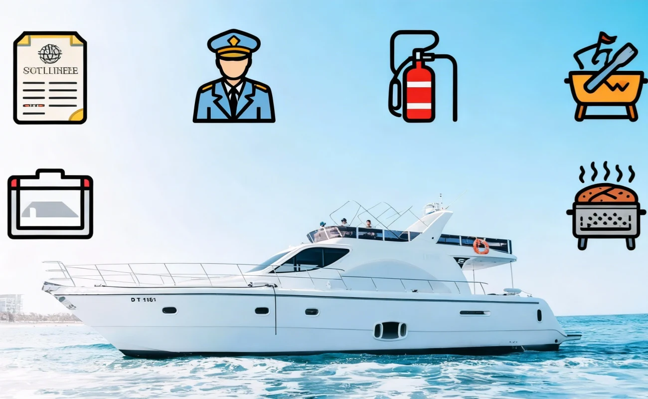 Dubai Yacht BBQ Safety